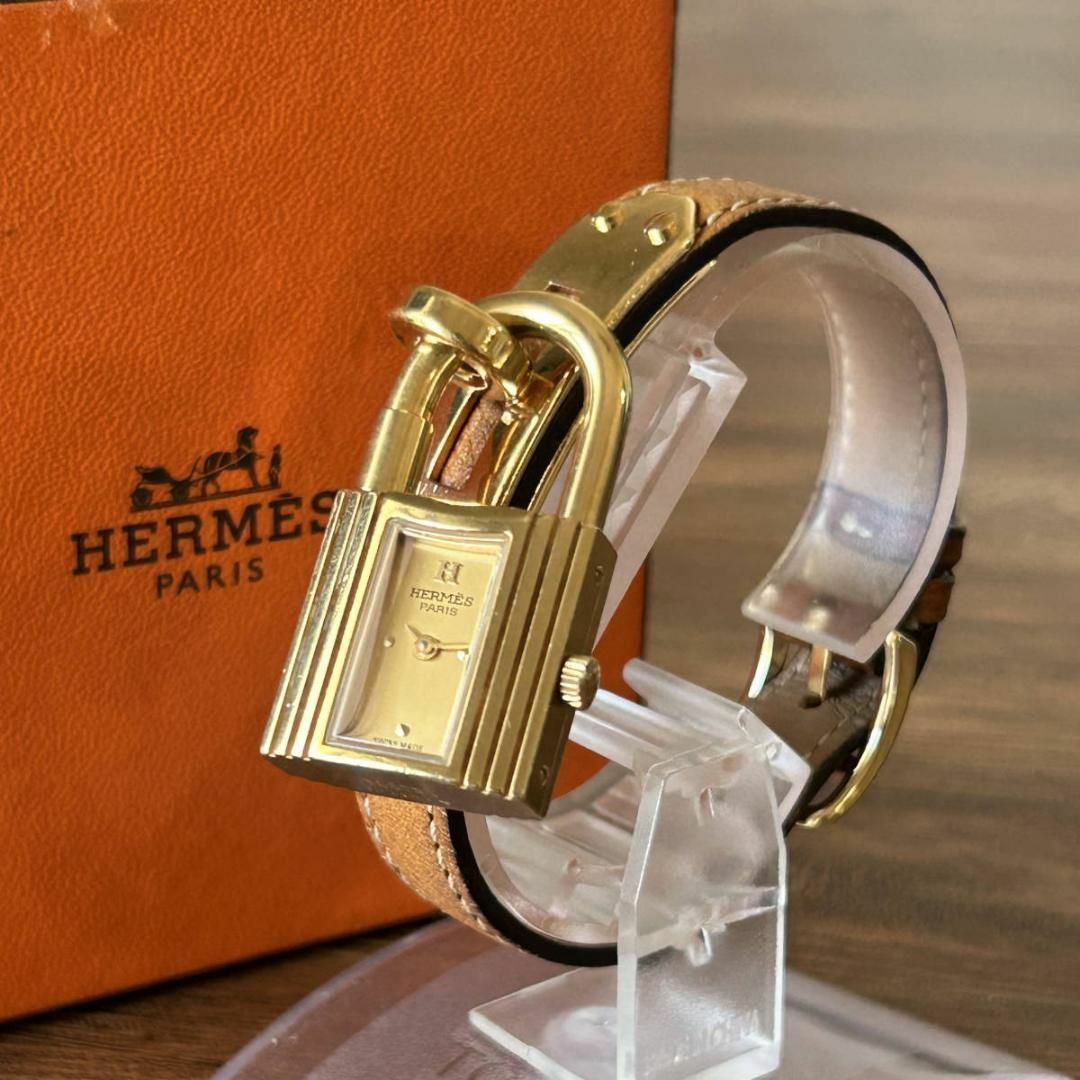 正規品 エルメス/HERMES ケリー 南京錠 レディース腕時計