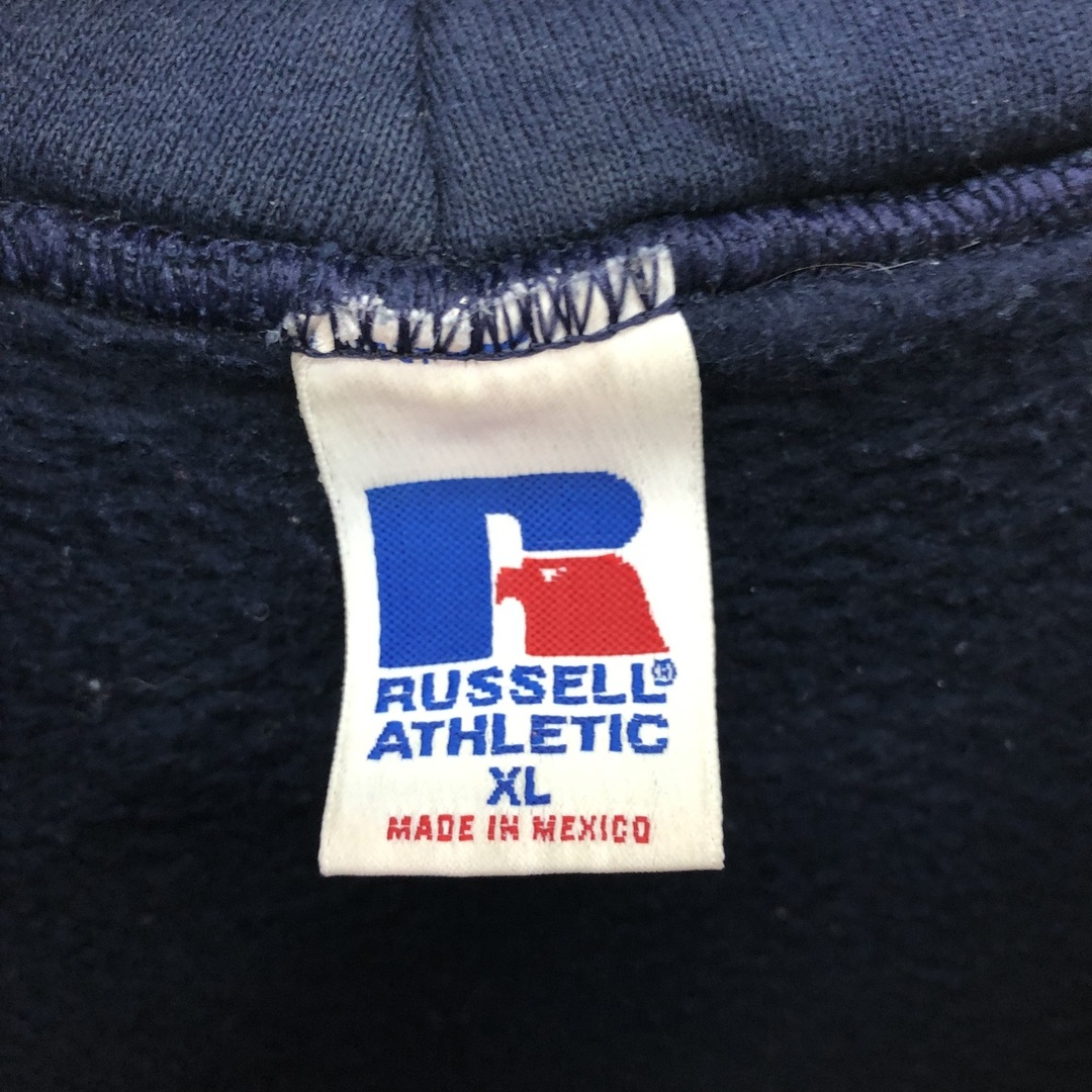 古着 ラッセル Russell カレッジ スウェットプルオーバーパーカー メンズXL /eaa386408