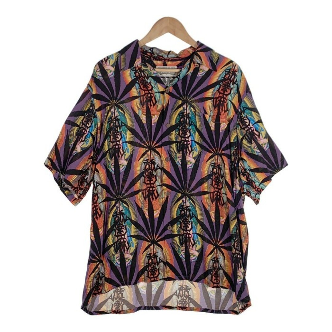 WACKO MARIA ワコマリア 21SS BUDSPOOL バッズプール 舐達麻 HAWAIIAN SHIRT ハワイアンシャツ マルチ Size XLメンズ