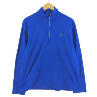 ラルフローレン(Ralph Lauren)の古着 ラルフローレン Ralph Lauren POLO RALPH LAUREN ハーフジップ フリースプルオーバー メンズXL /eaa385811(その他)