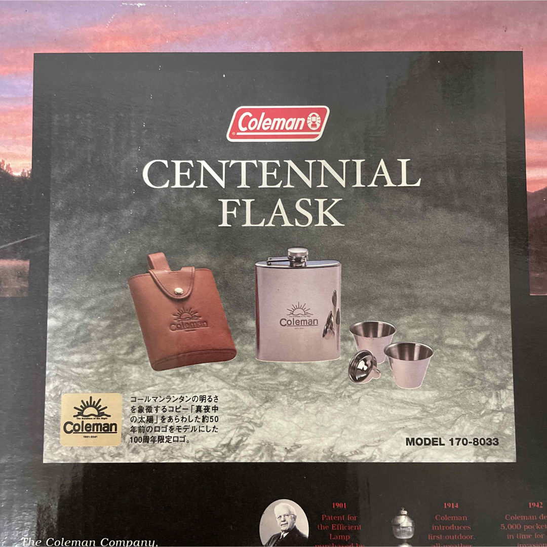 Coleman 100周年記念 センテニアル 限定フラスコセット Coleman 100周年記念 センテニアル 限定フラスコセット
