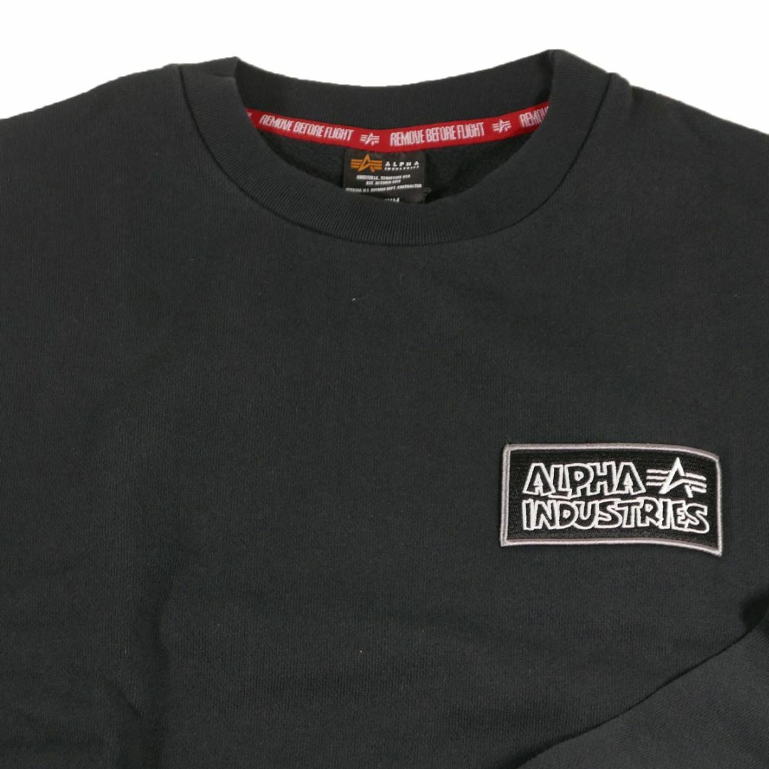 ALPHA INDUSTRIES(アルファインダストリーズ)の15,400円を2003年秋モデルALPHAポパイクルーネック スウェット裏起毛 メンズのトップス(スウェット)の商品写真