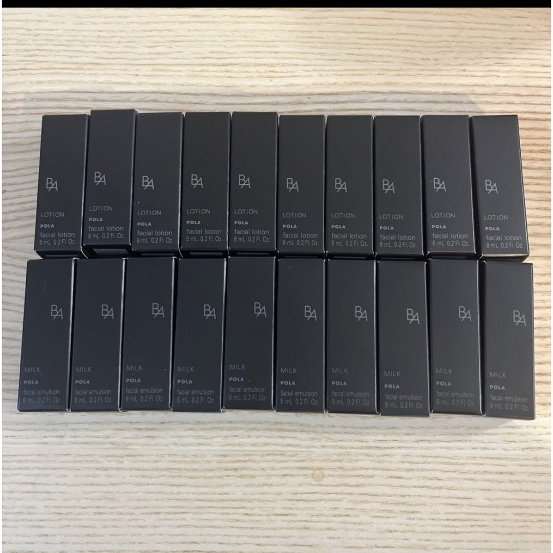 ポーラ BAローション8ml×10 ミルク8ml×10 お試し ポーラ BAローション8ml×10 ミルク8ml×10 お試し