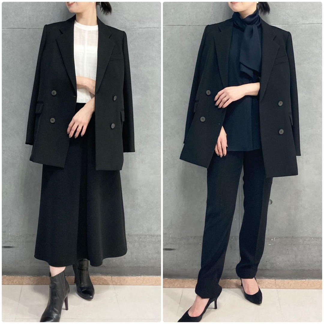 Theory luxe(セオリーリュクス)の theory 22AW Preciousコラボ　美シルエットダブルジャケット レディースのジャケット/アウター(テーラードジャケット)の商品写真