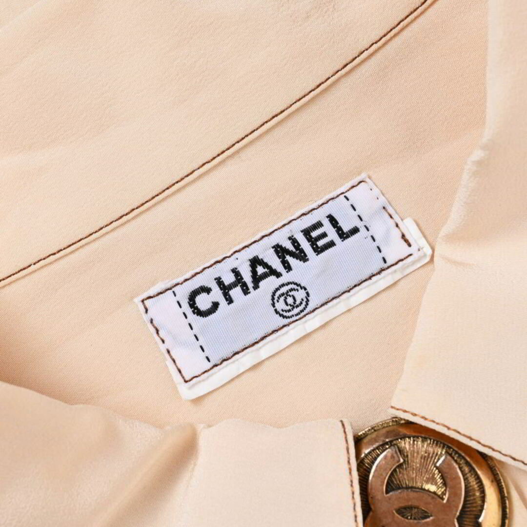 CHANEL(シャネル)のCHANEL シルク  ブラウス レディースのトップス(シャツ/ブラウス(半袖/袖なし))の商品写真