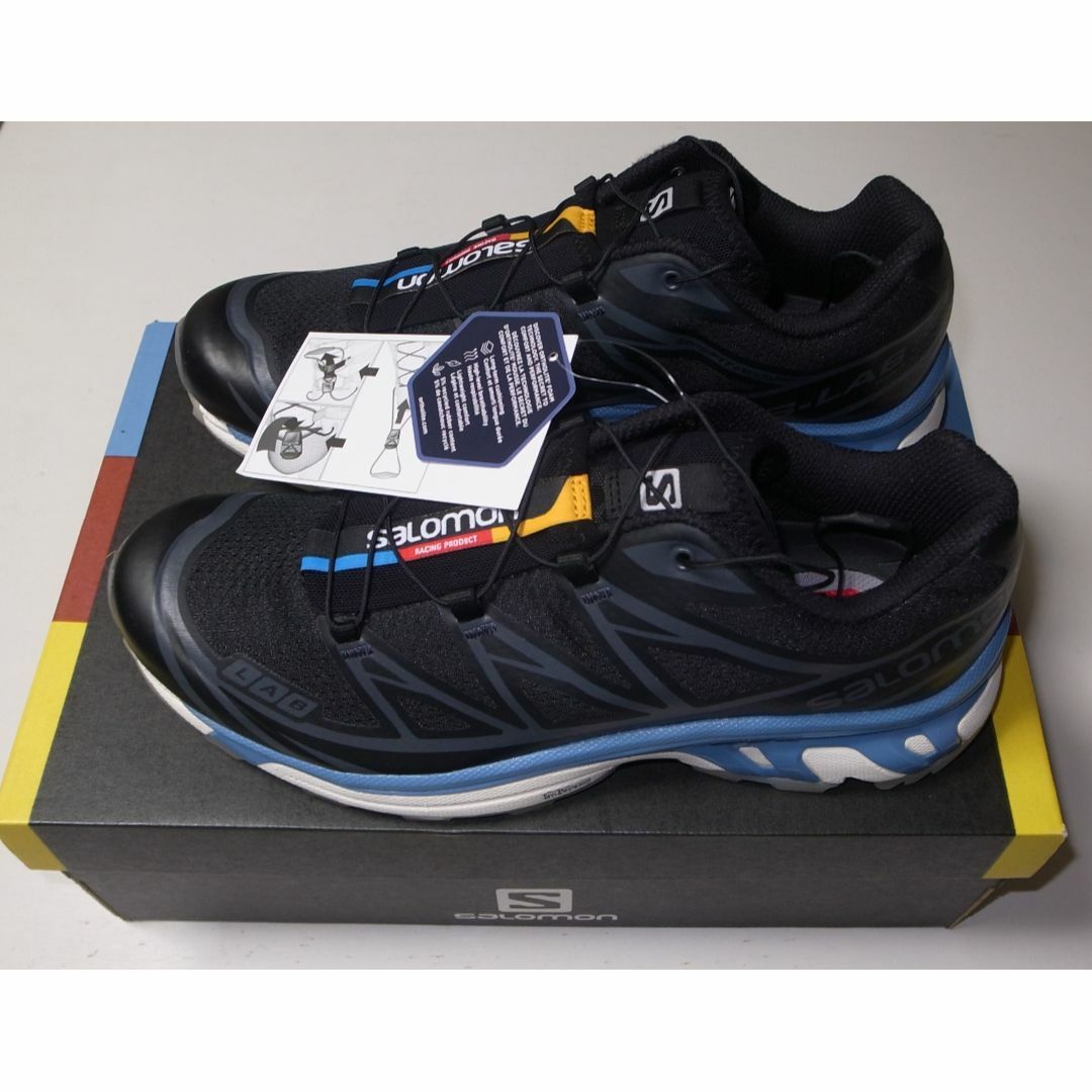 SALOMON XT-6 CLEAR 27cm black blue