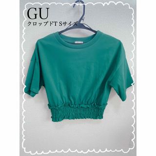 ジーユー(GU)のGU クロップドT サイズSサイズ(Tシャツ/カットソー(半袖/袖なし))