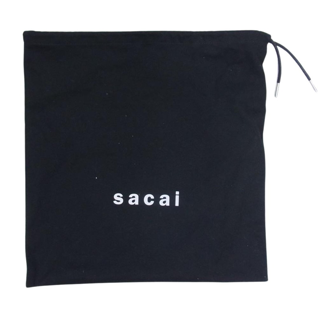 sacai(サカイ)のSacai サカイ S115-01 Small Pochette Faux Fur スモール ポシェット フェイクファー ハンド バッグ ネイビー系【極上美品】【中古】 レディースのバッグ(ハンドバッグ)の商品写真