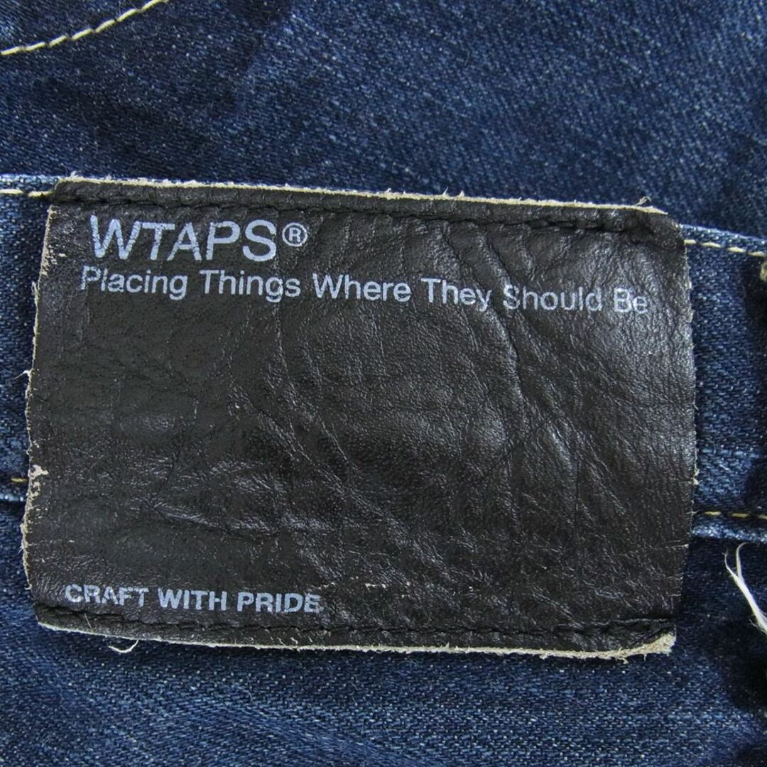 W)taps(ダブルタップス)のWTAPS ダブルタップス 13SS 131GWDT-PTM04 BLUES SKINNY RAW デニム パンツ インディゴブルー系 M【中古】 メンズのパンツ(デニム/ジーンズ)の商品写真