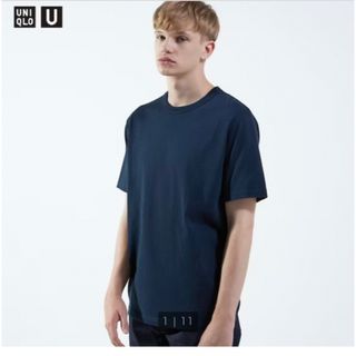 ユニクロ(UNIQLO)のユニクロクルーネックT.メンズMサイズ(Tシャツ/カットソー(半袖/袖なし))