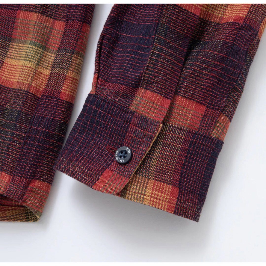 木村拓哉着用】 RATS MULTI COLOR CHECK SHIRT L(RATS 木村拓哉着用】 RATS MULTI COLOR CHECK SHIRT L(RATS