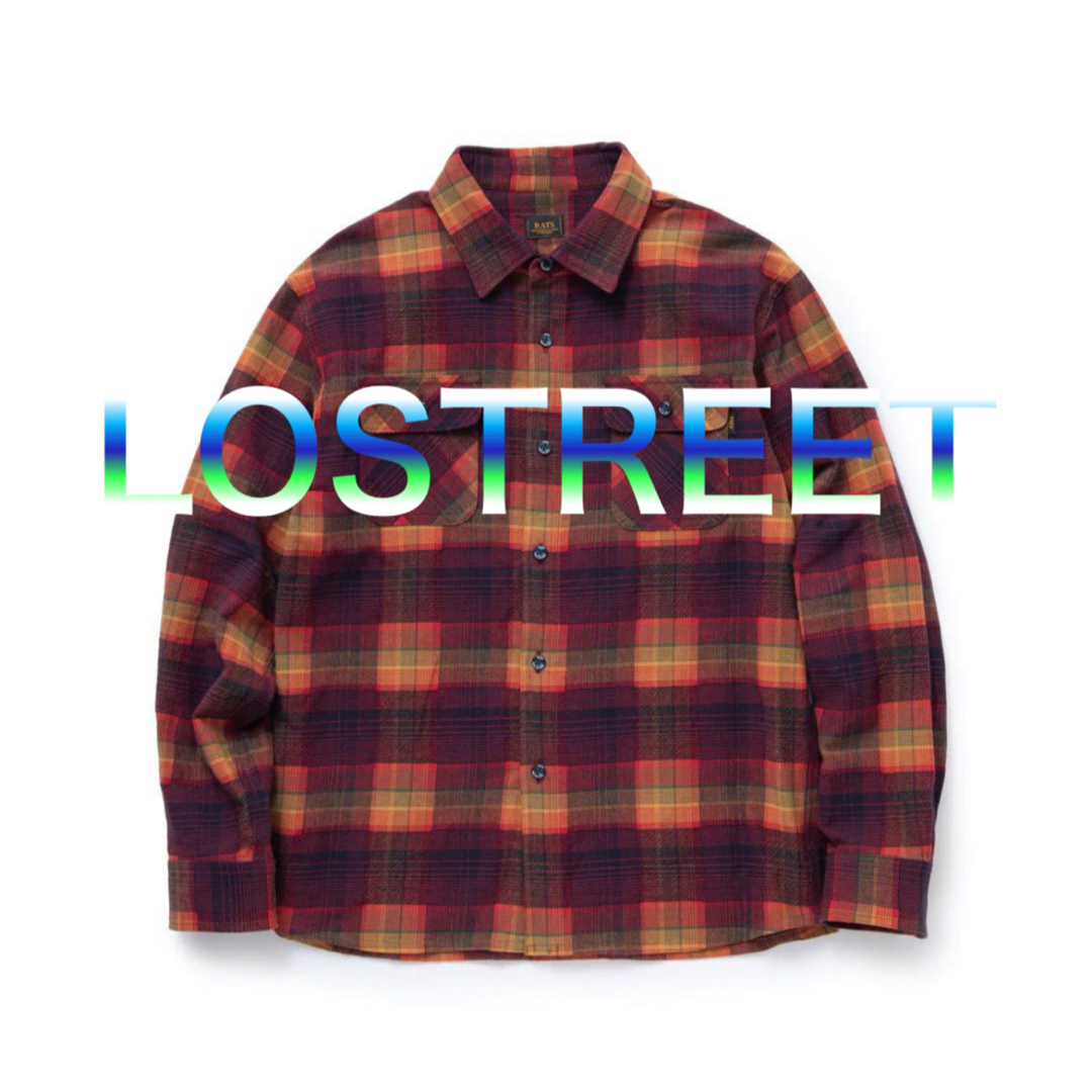 【木村拓哉着用】 RATS MULTI COLOR CHECK SHIRT L