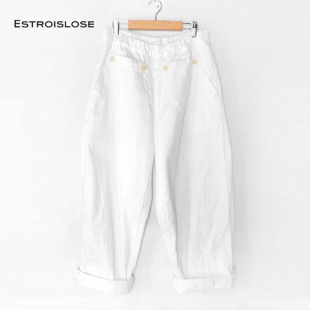 ESTROISLOSE✨エストゥロワルーズ コットン ポケット ワイドパンツ