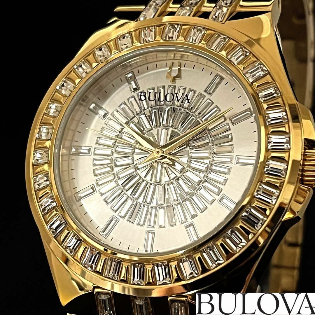 腕時計(アナログ)【BULOVA】展示品特価/ブローバ/メンズ腕時計/激レア/お洒落/超ゴージャス