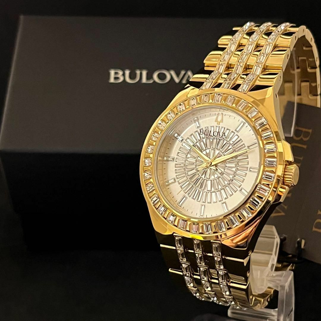 Bulova(ブローバ)の【BULOVA】展示品特価/ブローバ/メンズ腕時計/激レア/お洒落/超ゴージャス メンズの時計(腕時計(アナログ))の商品写真