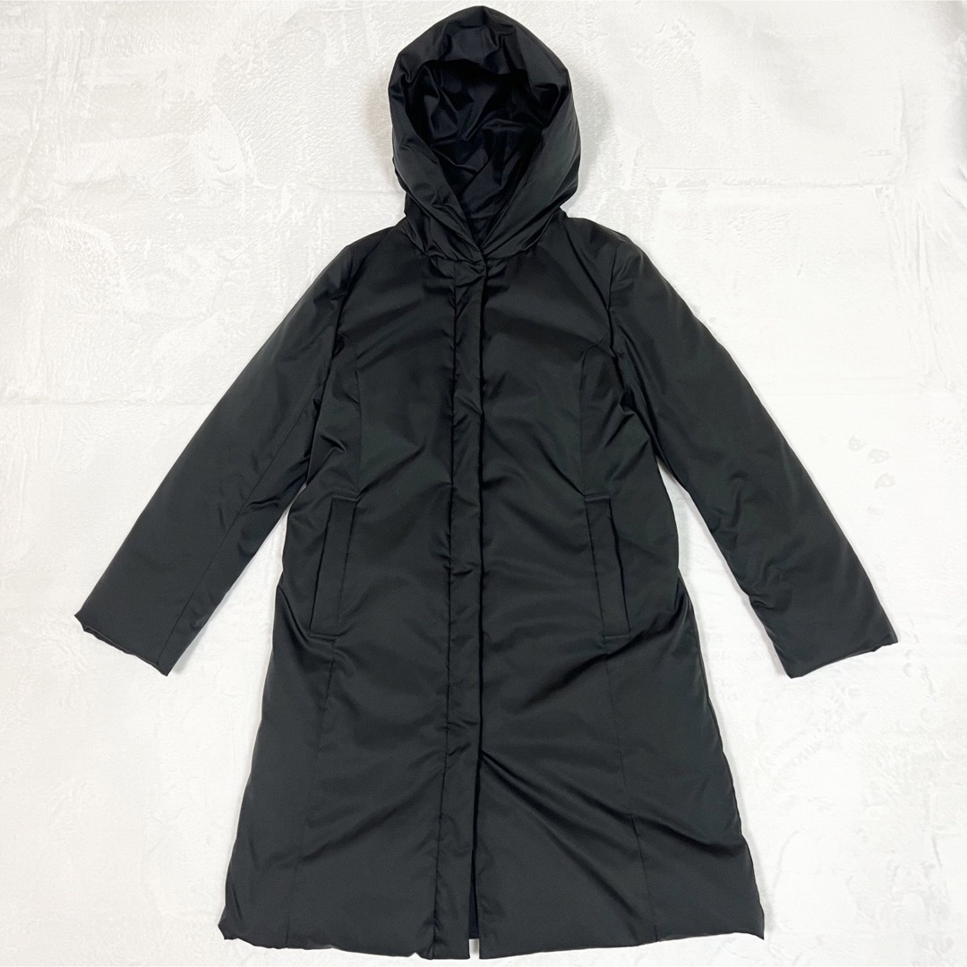 美品✨23区 LIMONTA ADS ダウンコート ロング フード 36 S 黒 美品✨23区 LIMONTA ADS ダウンコート ロング フード 36 S 黒