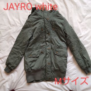 ジャイロホワイト(JAYRO White)の【訳あり】【最終値下げ】JAYRO  White カーキ色　モッズコート(モッズコート)