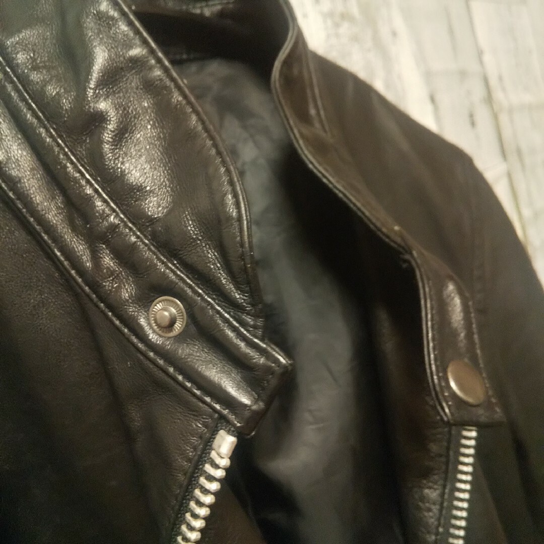 coen(コーエン)の【リアルレザー】シングルライダース メンズのジャケット/アウター(ライダースジャケット)の商品写真