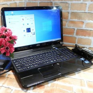 FMVA55HMG LIFEBOOK AH55/H稼働【バッテリー交換済】