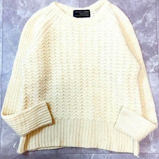 アーバンリサーチドアーズ ケーブルニット ニット/セーター(レディース ... 美品 アーバンリサーチドアーズ Doors ケーブル編みニット ブラック