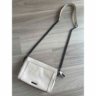 レベッカミンコフ  Rebecca Minkoff   バッグ　ピンクベージュ(ショルダーバッグ)