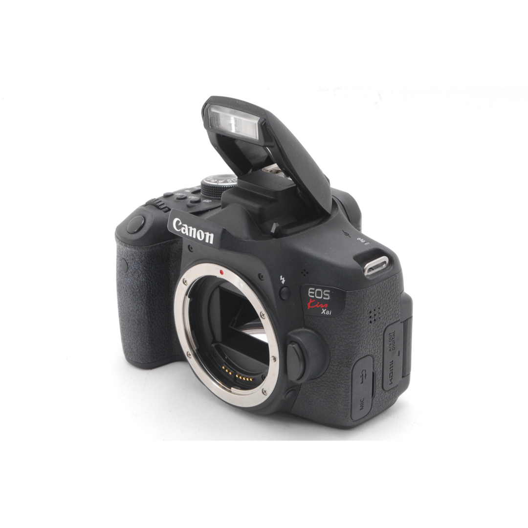 ダブルレンズ、ショット小、状態◎の極上品❤️Canon EOS KISS X8i-