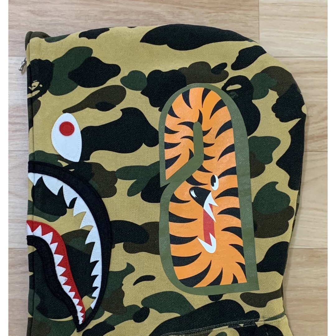 APE BAPE KAWS CRAZY MULTI CAMO パーカー　XL