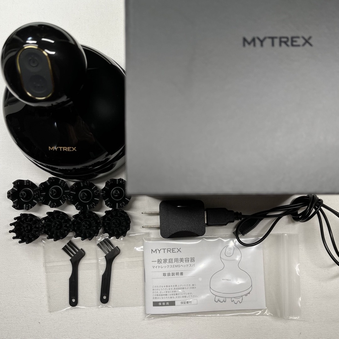 MYTREX頭皮エステ マッサージ器 EMS HEAD SPA MT-EHS2の通販 by いちみ ...
