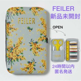 フェイラー(FEILER)の FEILER フェイラー お裁縫キット＆ミモザソラーレ柄 カードケースセット(ファッション)