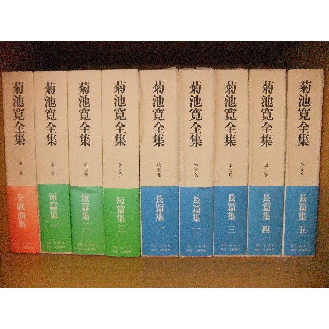 【菊池寛】菊池寛全集/全24巻/高松市刊行