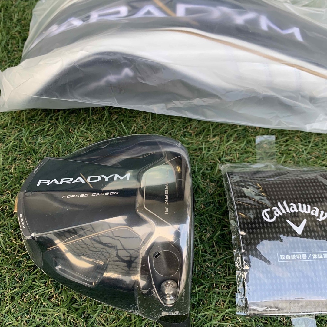 Callaway(キャロウェイ)のキャロウェイ　パラダイム　ドライバー　ヘッド　9度　日本正規品　新品 スポーツ/アウトドアのゴルフ(クラブ)の商品写真