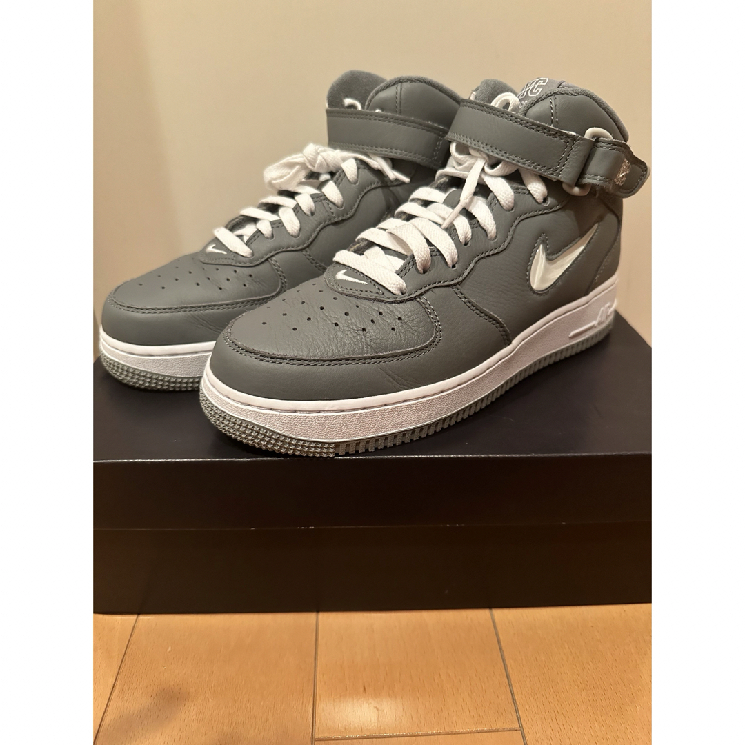 NIKE AIR FORCE 1 MID QS COOL GREY