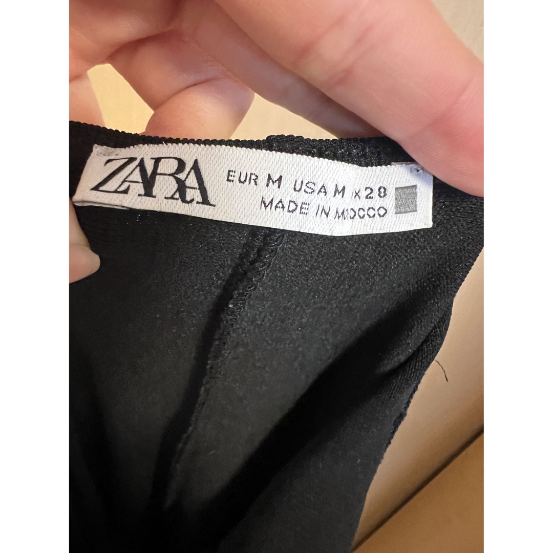 ZARA(ザラ)のストラップワンピース レディースのワンピース(ひざ丈ワンピース)の商品写真