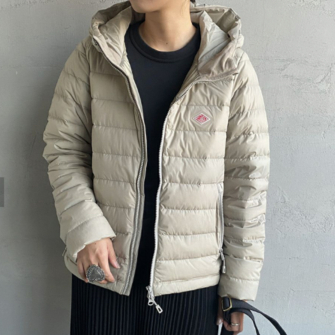 DANTON - 【週末価格】DANTON ナイロンミドルフードダウンジャケットの