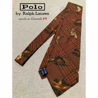 ポロラルフローレン(POLO RALPH LAUREN)の【未使用•希少】Ralph Lauren／ラルフローレン／ヴィンテージ／キジ柄(ネクタイ)