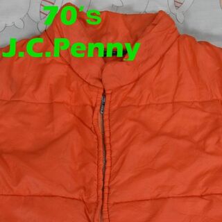 JC PENNY 70’ｓ ベスト 13258ｃ ビンテージ ジェイシーペニー(ベスト)
