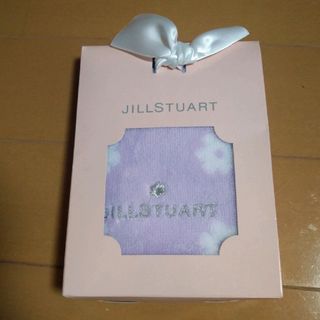 ジルスチュアート(JILLSTUART)のジルスチュアート　タオルハンカチ　紫(ハンカチ)