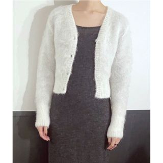 エディットフォールル(EDIT.FOR LULU)のpetit lulu cardigan🤍white(カーディガン)