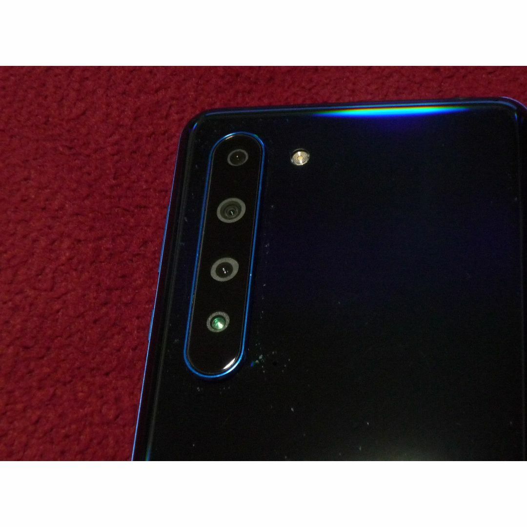 SoftBank AQUOS R5G 908SH　訳あり品 スマホ/家電/カメラのスマートフォン/携帯電話(スマートフォン本体)の商品写真