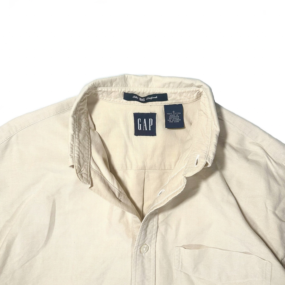 GAP(ギャップ)の90s old gap the big Oxford shirt beige メンズのトップス(シャツ)の商品写真