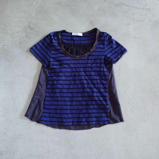 サカイラック(sacai luck)のsacai luck サカイ　レディース　デザインカットソー　サイズ1(Tシャツ(半袖/袖なし))