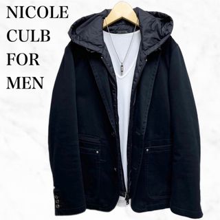 新品タグ付き NICOLE CLUB FOR MEN アウタージャケット メンズ