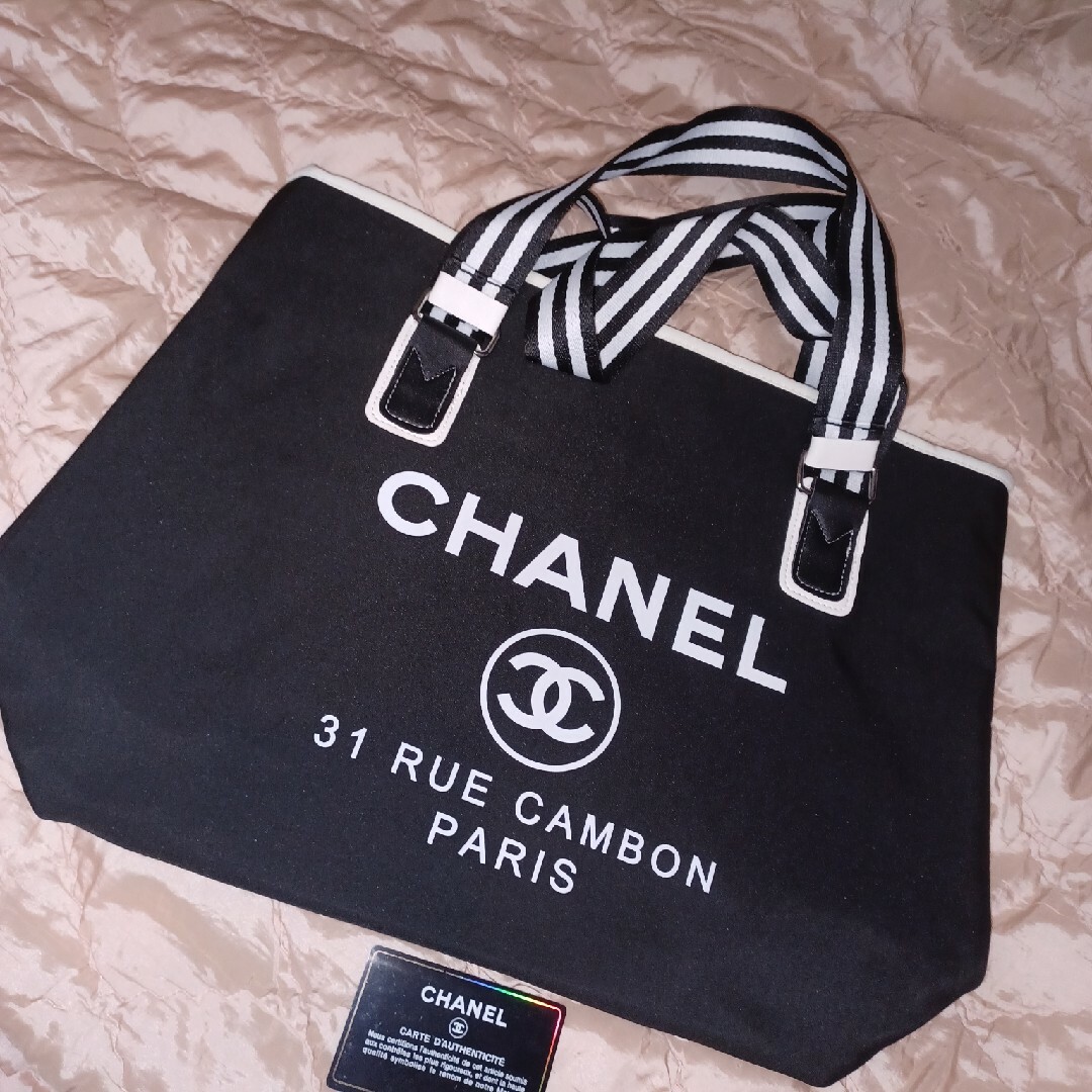 CHANEL - 新品未使用 シャネルトートバッグの通販 by ☆RURU's shop CHANEL - 新品未使用 シャネルトートバッグの通販 by ☆RURU's shop