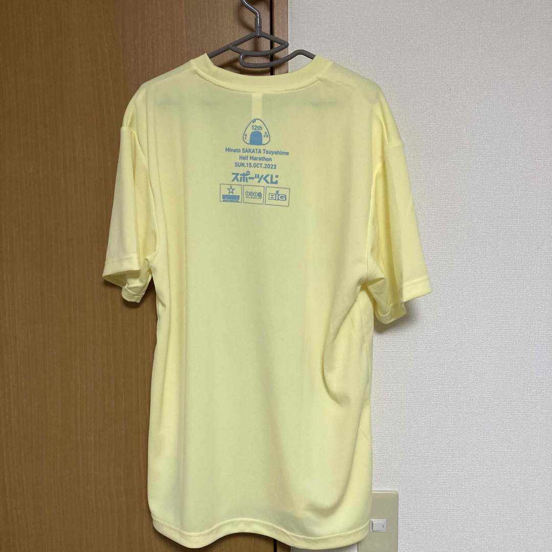 第12回酒田つや姫マラソン　記念Tシャツ メンズのトップス(Tシャツ/カットソー(半袖/袖なし))の商品写真