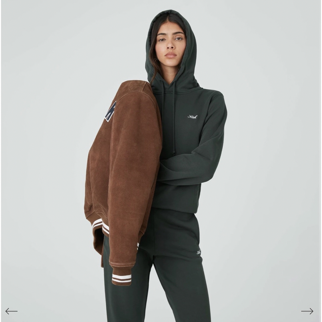 Kith カーキ パーカー hoodie 緑 トレーナー