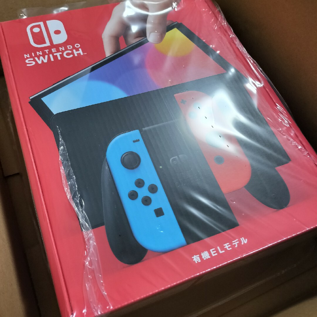 Nintendo Switch(ニンテンドースイッチ)の新品未開封品　ニンテンドースイッチ有機EL 本体 エンタメ/ホビーのゲームソフト/ゲーム機本体(家庭用ゲーム機本体)の商品写真