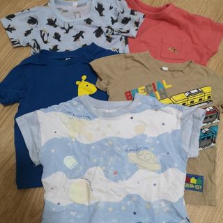 ユニクロ(UNIQLO)の【おまとめ】90 Tシャツ 4着(その他)