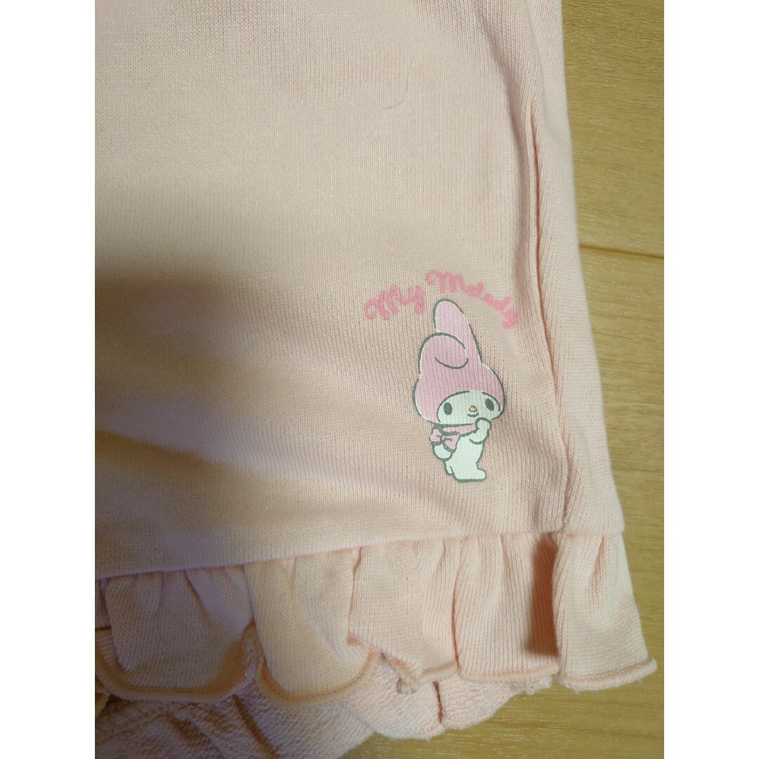 マイメロディ(マイメロディ)のマイメロ　なりきり キッズ/ベビー/マタニティのキッズ服女の子用(90cm~)(Tシャツ/カットソー)の商品写真