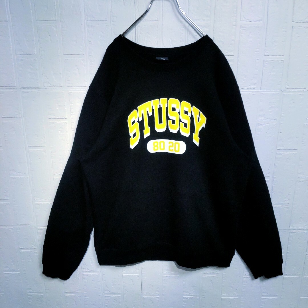 《STUSSY(ステューシー)》アーチロゴ　スウェット　裏起毛　ビッグシルエット