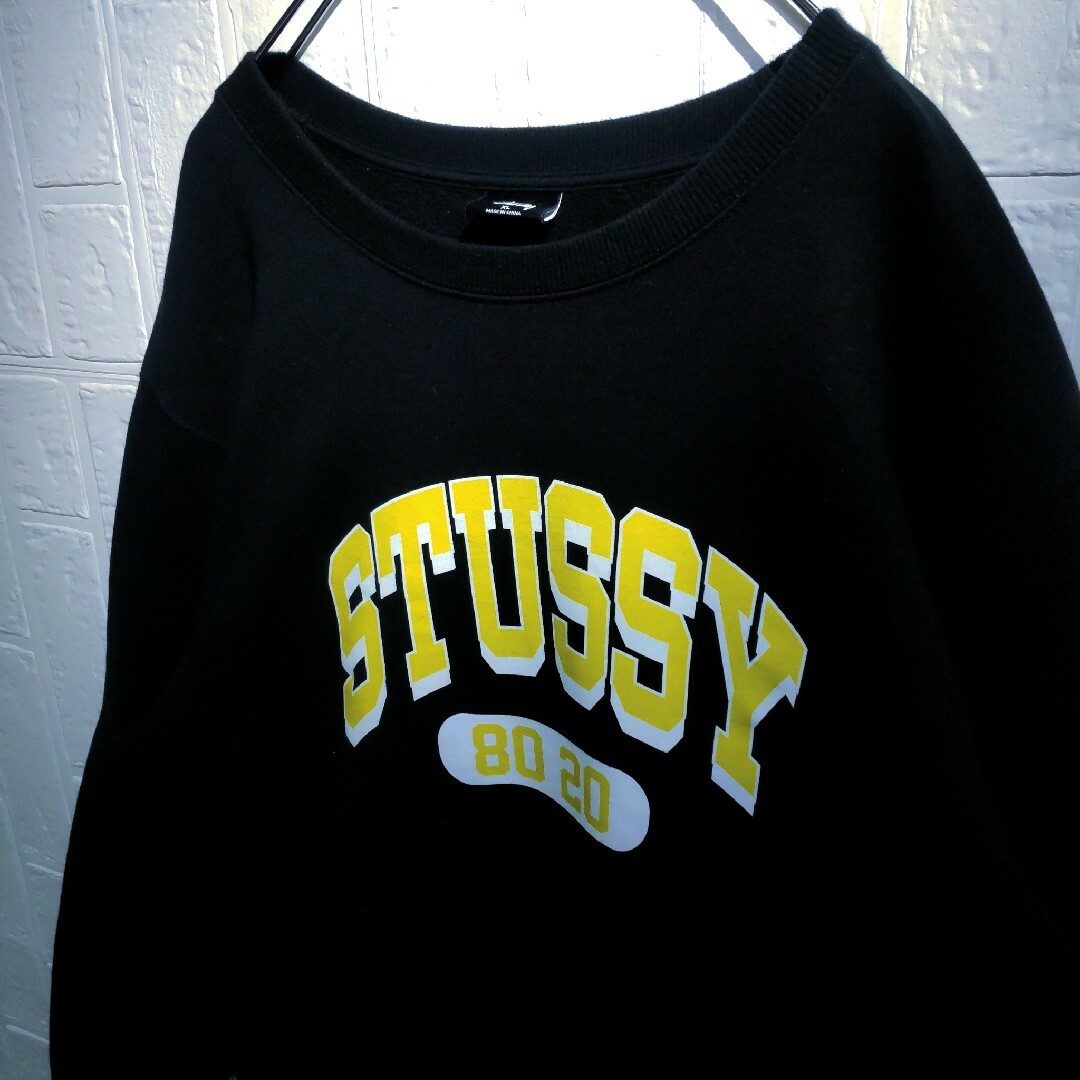 《STUSSY(ステューシー)》アーチロゴ　スウェット　裏起毛　ビッグシルエット